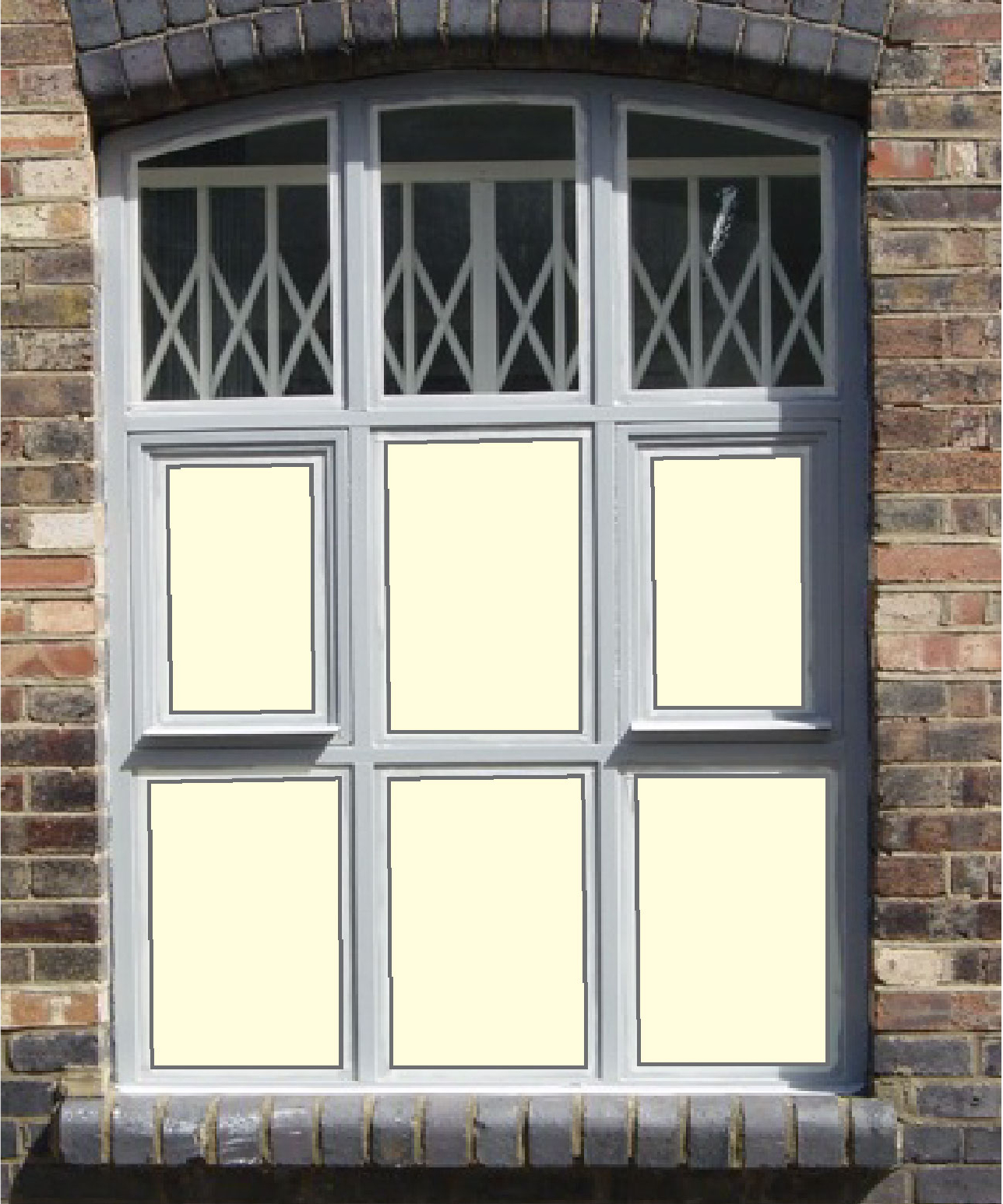 Almond Coloured Window Film 4272