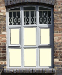 Almond Coloured Window Film 4272