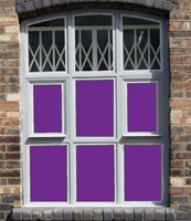 Purple Window Film Solid Colour 4283