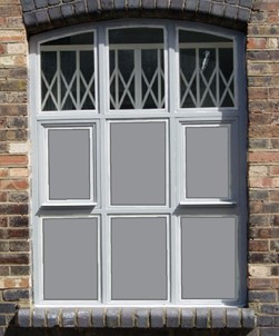 Silver Solid Colour Window Film 4290
