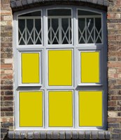 Gold Solid Colour Window Film 4291