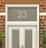 House Numbers & Text Window Design HN002