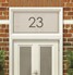 House Numbers & Text Window Design HN003