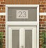 House Numbers & Text Window Design HN006