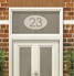 House Numbers & Text Window Design HN010