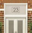 House Numbers & Text Window Design HN013