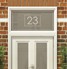 House Numbers & Text Window Design HN016