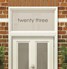 House Numbers & Text Window Design HN017