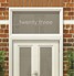 House Numbers & Text Window Design HN018