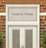 House Numbers & Text Window Design HN019