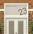 House Numbers & Text Window Design HN023