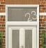House Numbers & Text Window Design HN024