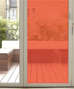 Rainbow Traffic Red Window Film 505
