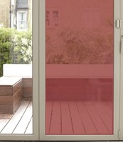 Rainbow Deep Red Window Film 507
