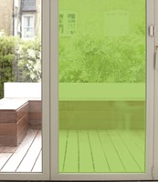 Rainbow Bright Green Window Film 511