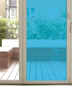 Rainbow Mid Blue Window Film 516