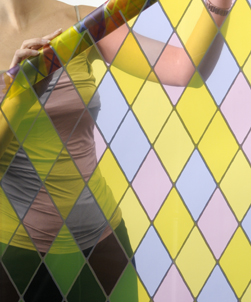 Stained Glass Effect Window Film - SG002