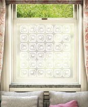Piazza Floral Window Film Pattern
