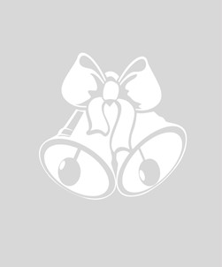 Cut Christmas Bells & Ribbon Design 005