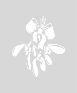 Cut Christmas Mistletoe Design 009