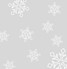Printed Christmas Snowflakes Design 001