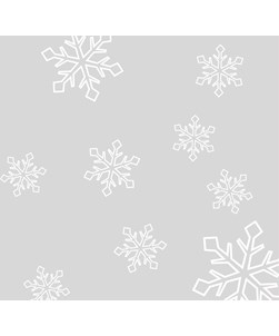 Printed Christmas Snowflakes Design 001