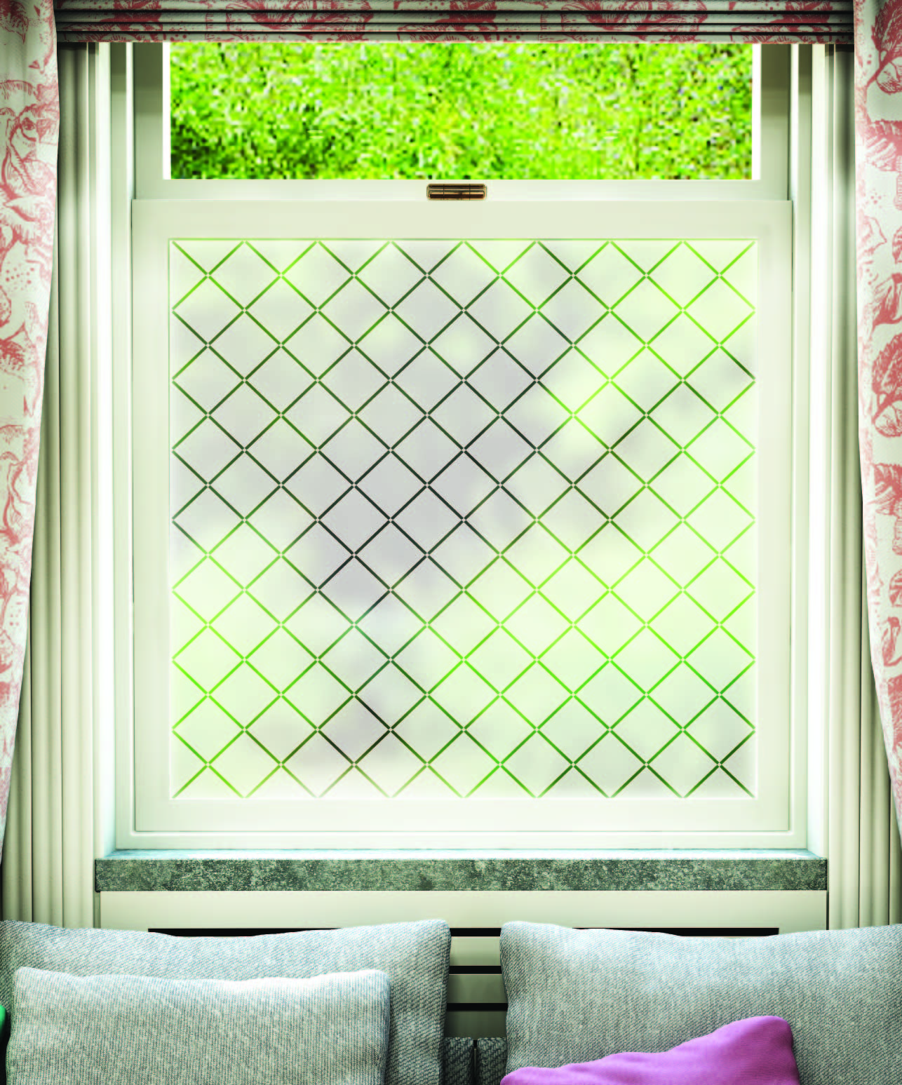 FB117 Frosted Window Film