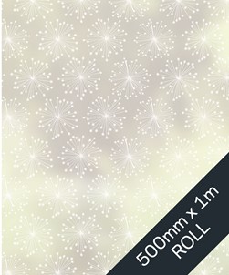 Pre-Cut Ditsy Dandelion by MissPrint - 500mm x 1m
