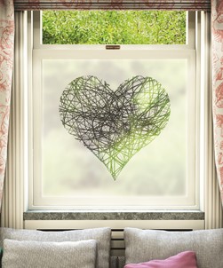 FB004 Frosted Window Film