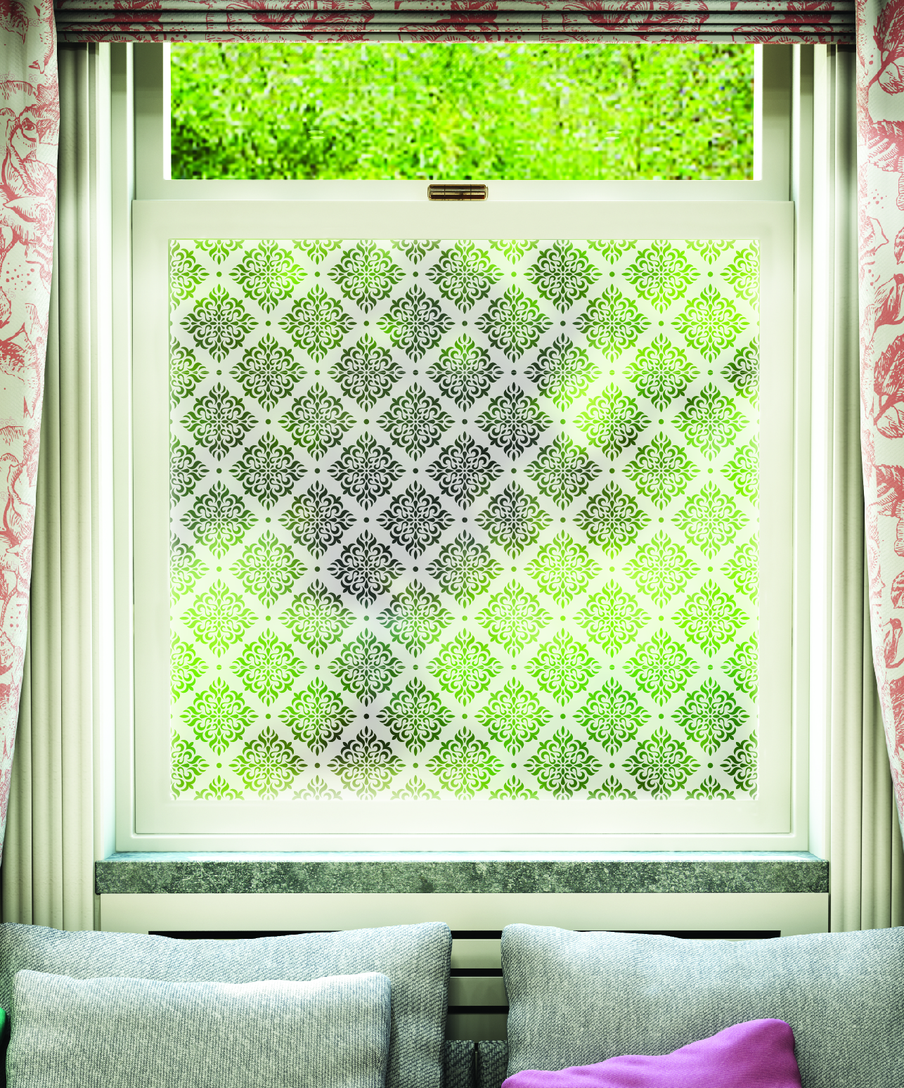 FB009 Frosted Window Film