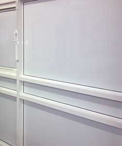 White Matt Frosted Privacy Window Film