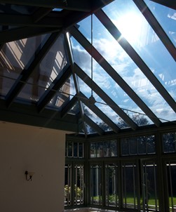 Supertint Glass Conservatory Roof Film