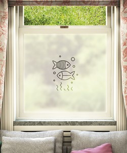 FB089 Frosted Window Film