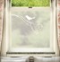 Perca Window Film White Print Design