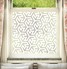 Angulos Window Film White Print Design