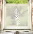 Laub Window Film White Print Design