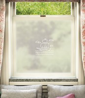 Schiff Window Film White Ship Design