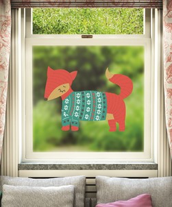 Coloured Printed Christmas Design 007