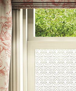 Kuvio Window Film White Pattern