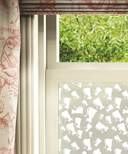Katte Cat Themed Window Film