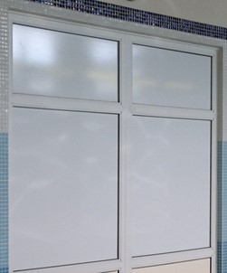 Temporary White Window Film 1520mm x 50m Roll