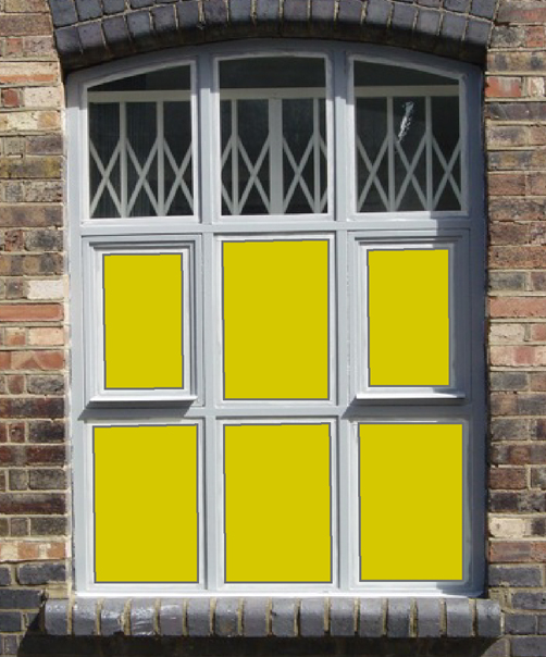 Solid Colour cut to size - 4291 Gold