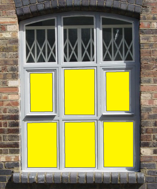 Solid Colour cut to size - 4232 Yellow