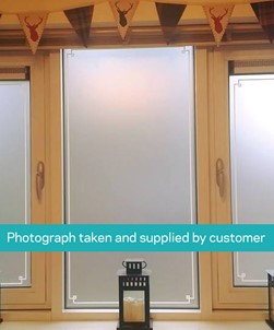 Cadre Window Film Bordered Design