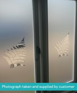 FB012 Frosted Window Film