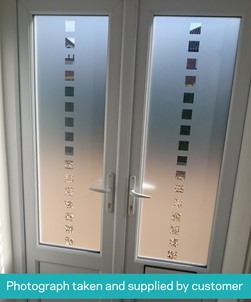 FB046 Frosted Window Film