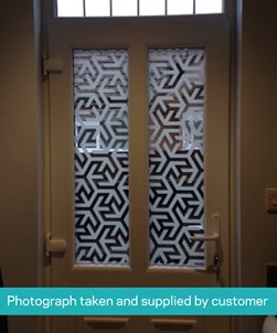 FB108 Frosted Window Film