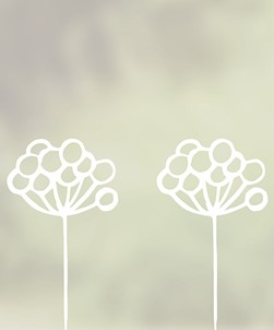 Flor Window Film Floral Print Design