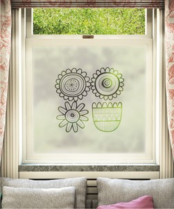 Four Scandi Flowers