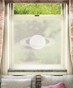 Saturn Pattern Window Film Design